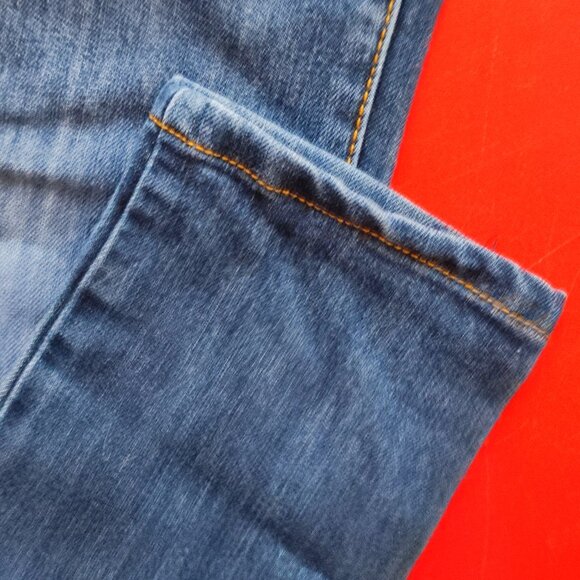 Seduction Victoria jeans straight leg blue women's size 0 / 33 - Picture 10 of 11